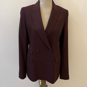 THEORY BLINN jacket, Bordeaux, 6, Excellent condition,retail:$435
